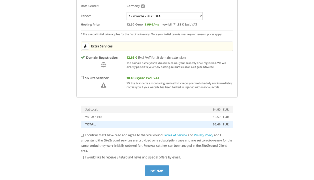 Come si usa WordPress - Siteground2