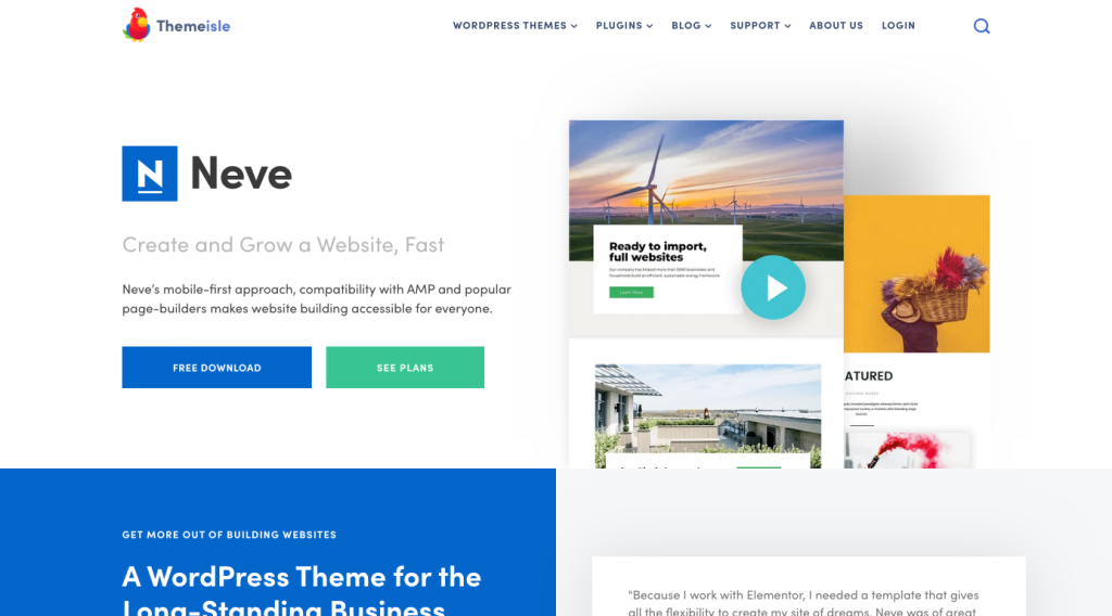 temi wordpress a pagamento ThemeIsle Neve