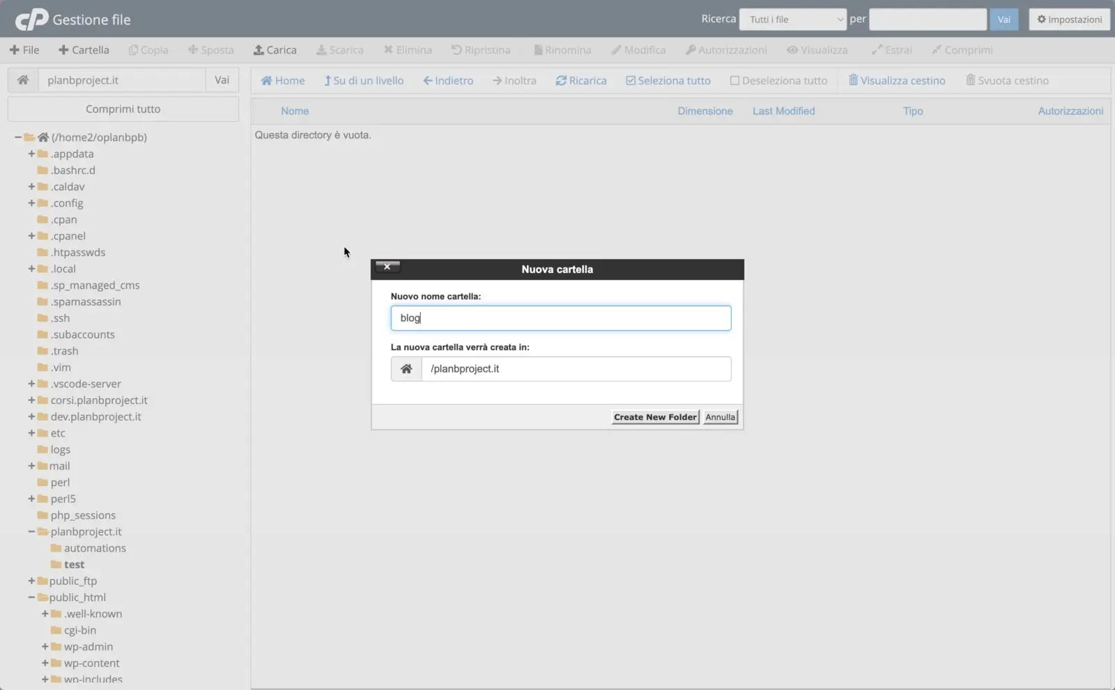 Come installare o spostare WordPress in una sottocartella (Guida 2025 step by step) Come installare o spostare WordPress in una sottocartella (Guida 2025 step by step)