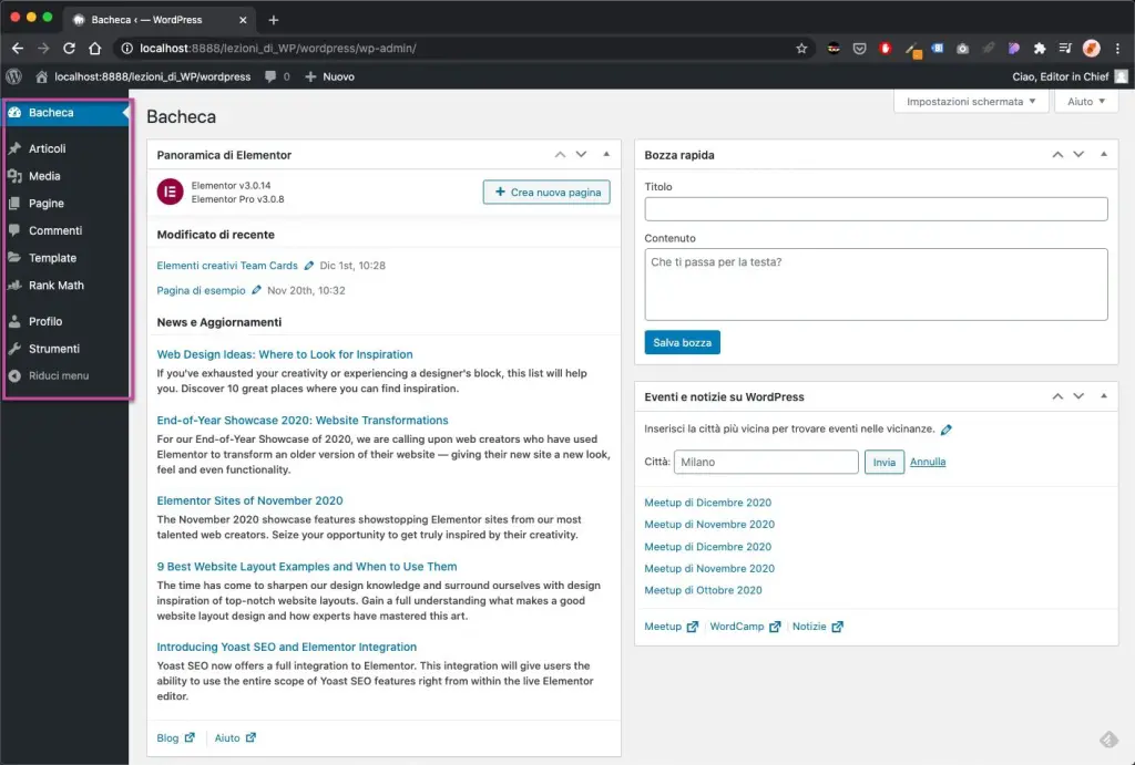 Dashboard Editor