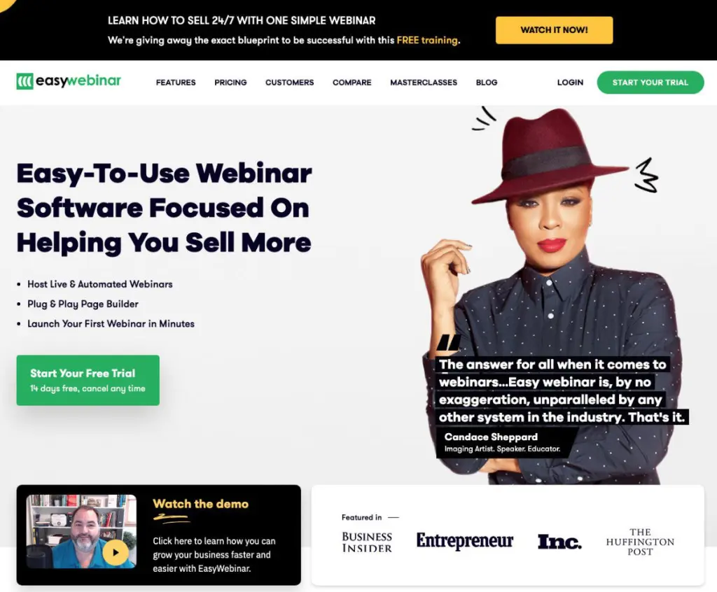 Webinar WordPress EasyWebinar