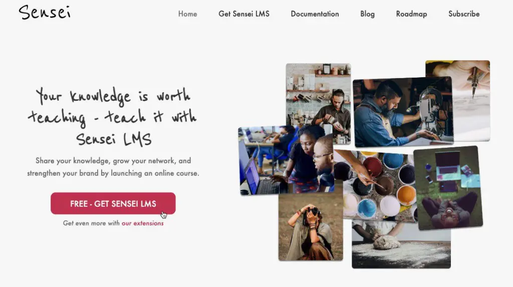 WordPress LMS Sensei LMS