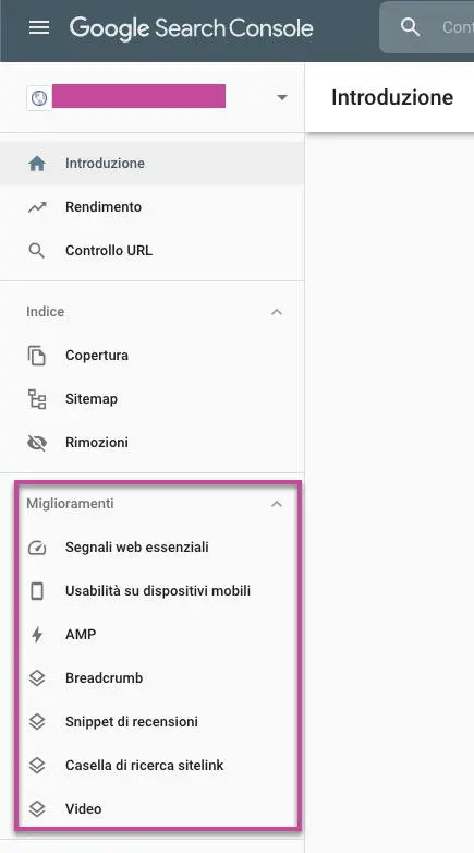 Schema.org Google Search Console, miglioramenti