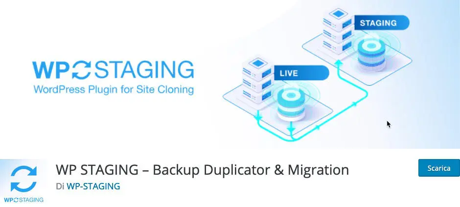 Staging in WordPress Plugin WP Staging
