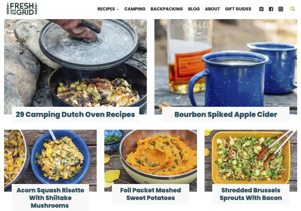 user generated content fresh off the grid