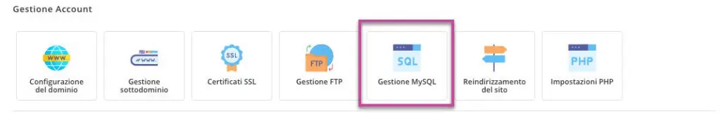 installare wordpress mySQL