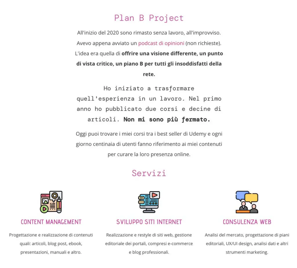 pagina chi siamo pagina chi siamo raccontare